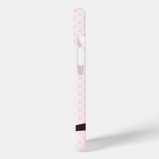 Rosa Ohr Case-Mate iPhone Hülle (Rückseite / Links)