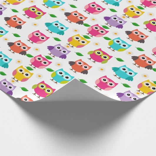 Rosa Ohr Geschenkpapier (Ecke)