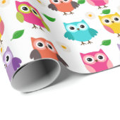 Rosa Ohr Geschenkpapier (Rolleneckpunkt)