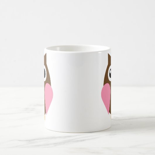 Rosa Ohr Kaffeetasse (Mittel)