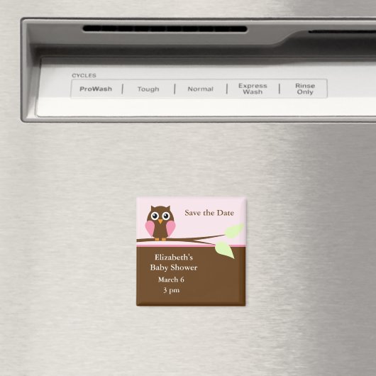 Rosa Ohr Magnet (In Situ (Geschirrspüler))