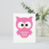 Rosa Ohr Postkarte (Stehend Vorderseite)