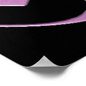 Rosa Om Poster (Ecke)