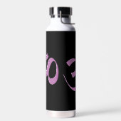 Rosa Om  Trinkflasche (Links)