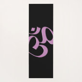 Rosa Om Yogamatte (Rückseite)