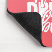 Rosa Ombre Arbeit harter Traum Big Mousepad (Ecke)