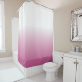 ROSA OMBRE DUSCHVORHANG DER ROSEN- (Beispiel)