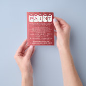 Rosa Ombre, farbige Eimer, Maler und Dekorator Flyer (Gruppe)