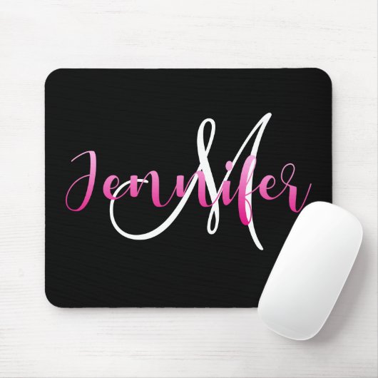 Rosa Ombre Jennifer mit individuell einstellbarem Mousepad (Mit Mouse)