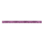 Rosa Ombre Leopard-Tierdruck-Band Satinband (Vorderseite)