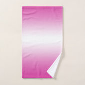 Rosa Ombre Steigungs-Farbbad-Tuch-Set Badhandtuch Set (Handtuch)