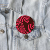 rosa, optisches, trendiges, cooles, abstraktes geo button (Beispiel)