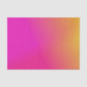 Rosa orange Gelb Ombre Seidenpapier (Vorderseite)