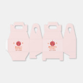 Rosa Orange Groovy Geschenkschachtel (Ungefaltet)