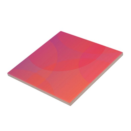 Rosa, orange, modern, einfach, cool, trendig fliese (Seite)