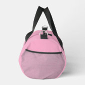 Rosa orange Monogramm drei Anfangsbuchstaben perso Duffle Bag (Rechts)
