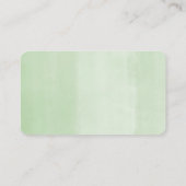 Rosa orange Pony Baby Duschdiape Gewinnkarten Begleitkarte (Rückseite)