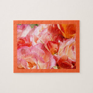 Rosa Orange Rose Blume Blumenbeete Rose Puzzle