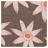 Rosa-Orange Stoff (Nahaufnahme)