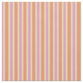 Rosa Orange Stripes B Stoff (Nahaufnahme)