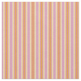 Rosa Orange Stripes B Stoff