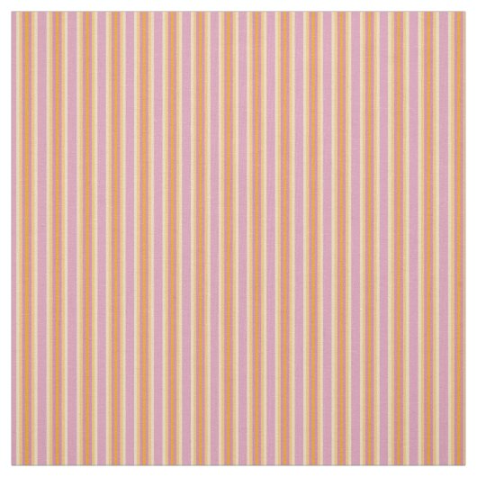 Rosa Orange Stripes B Stoff (Muster)