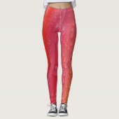 Rosa/orange Tulip-Leggings Leggings (Vorderseite)