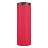 Rosa, orange und gelbe Farben Thermosbecher (Rückseite)