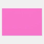 Rosa Orange und Lila Geschenkpapier Set (Vorderseite)