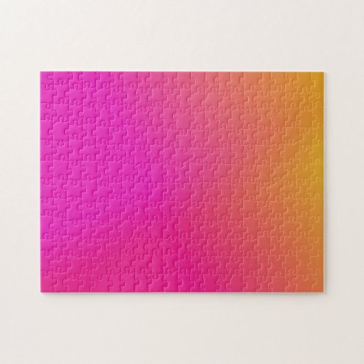 Rosa Orange Yellow Ombre Puzzle (Horizontal)