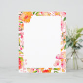 Rosa Orangefarbenes Blumengestation (Stehend Vorderseite)