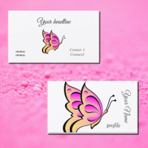 Rosa Orangenschmetterling