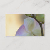 Rosa Orchid-Blume Visitenkarte (Rückseite)
