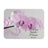 Rosa Orchid Elegance Wedding Save the Date