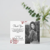 Rosa Orchid im Speicher dank Karte (Stehend Vorderseite)