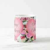 Rosa-Orchid-Mütter Kaffeetasse (Mittel)