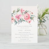 Rosa Orchid Probe Piazza della Riforma Einladung (Stehend Vorderseite)