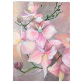 Rosa orchid-Zwischenablage Klemmbrett (Rückseite)