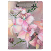 Rosa orchid-Zwischenablage Klemmbrett (Vorderseite)