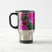 Rosa orchide Blume, Blumenfotografie Reisebecher (Links)
