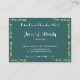 Rosa orchide Blume, Blumenfotografie Visitenkarte