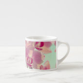 Rosa Orchidee Espressotasse (Rechts)