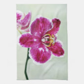 Rosa Orchidee Geschirrtuch (Vertikal)