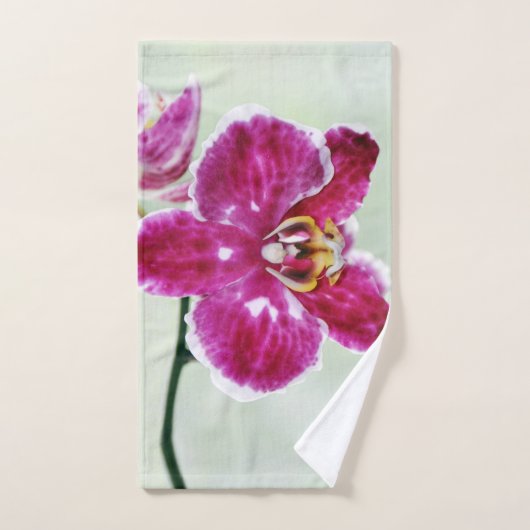 Rosa Orchidee Handtuch (Handtuch)