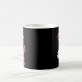 Rosa Orchidee Kaffeetasse (Mittel)