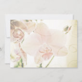 Rosa Orchidee • Save-the-Date-Ankündigung Save The Date (Rückseite)