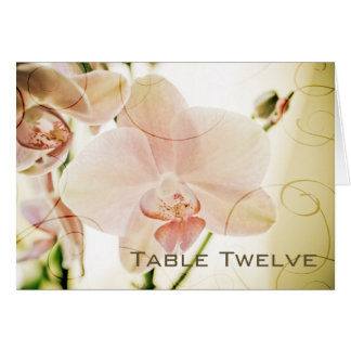 Rosa Orchidee • Tabellen-Karte