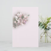 Rosa Orchideen 1 Briefpapier (Stehend Vorderseite)