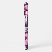 Rosa Orchideen-Blume iPhone Hülle (Linke Seite)