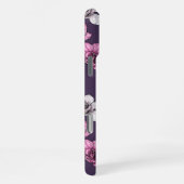 Rosa Orchideen-Blume iPhone Hülle (Rechte Seite)